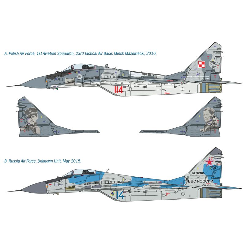 Italeri 1377 MiG-29A FULCRUM